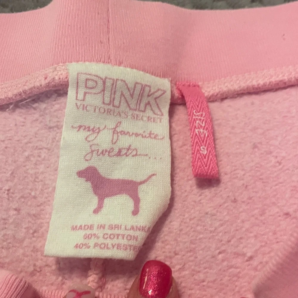 Pink Sweatpants with Silver Embellishment - Picture 3 of 7